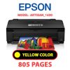 EPSON Artisan_1430 - YELLOW INK
