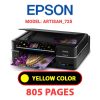 EPSON Artisan_725 - YELLOW INK