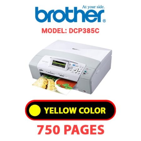 BROTHER DCP385C - YELLOW INK