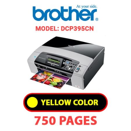 BROTHER DCP395CN - YELLOW INK