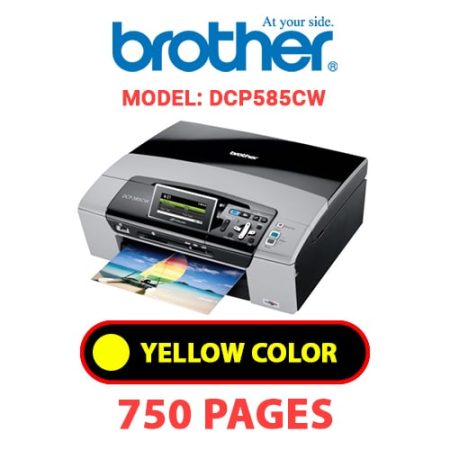 BROTHER DCP585CW - YELLOW INK
