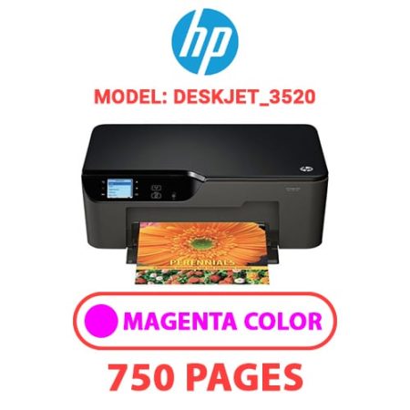 HP Deskjet_3520 - MAGENTA INK