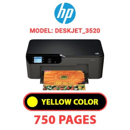 HP Deskjet_3520 - YELLOW INK