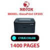 XEROX DocuPrint CP205 - Cyan Toner Cartridge