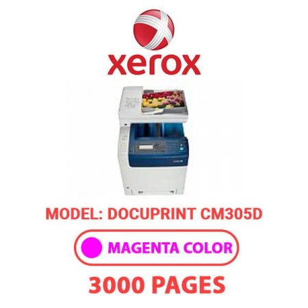 XEROX DocuPrintCM305D - Magenta Toner Cartridge