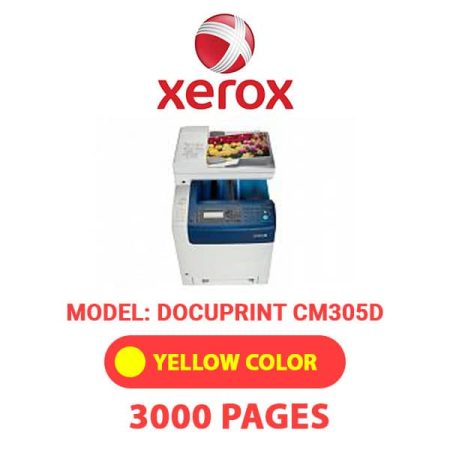 XEROX DocuPrintCM305D - Yellow Toner Cartridge