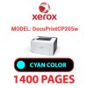 XEROX DocuPrint CP205w - Cyan Toner Cartridge