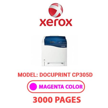 XEROX DocuPrintCP305D - Magenta Toner Cartridge