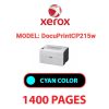 XEROX DocuPrint CP215w - Cyan Toner Cartridge
