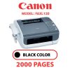CANON FAXL120 -  BLACK TONER