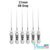 H Files - 6pcs/pkt - 21-mm - 08-gray
