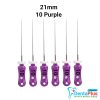 H Files - 6pcs/pkt - 21-mm - 10-purple