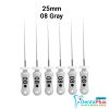 K Files - 6pcs/pkt - 25-mm - 08-gray