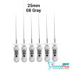 H Files - 6pcs/pkt - 25-mm - 08-gray