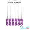 K Files - 6pcs/pkt - 25-mm - 10-purple