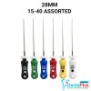 K Files - 6pcs/pkt - 28-mm - 15-40-assorted