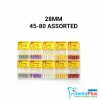 H Files - 6pcs/pkt - 28-mm - 45-80-assorted