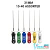 H Files - 6pcs/pkt - 31-mm - 15-40-assorted