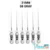 H Files - 6pcs/pkt - 31-mm - 08-gray