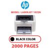 HP LaserJet 1022n -  BLACK TONER