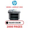 HP LaserJet 3030 -  BLACK TONER