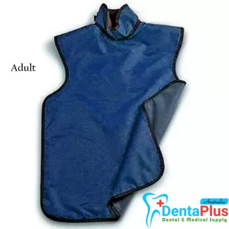 XRay Lead-Free Protective Bib Apron with Attached Collar-Flow - Adult