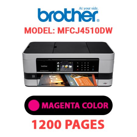 BROTHER MFCJ4510DW PRINTER - MAGENTA INK