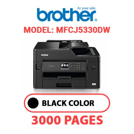 BROTHER MFCJ5330DW PRINTER - BLACK INK