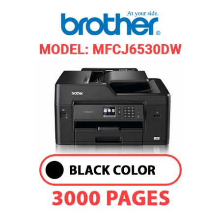 BROTHER MFCJ6530DW PRINTER - BLACK INK