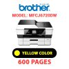 BROTHER MFCJ6720DW PRINTER - YELLOW INK