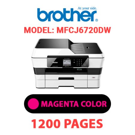 BROTHER MFCJ6720DW PRINTER - MAGENTA INK
