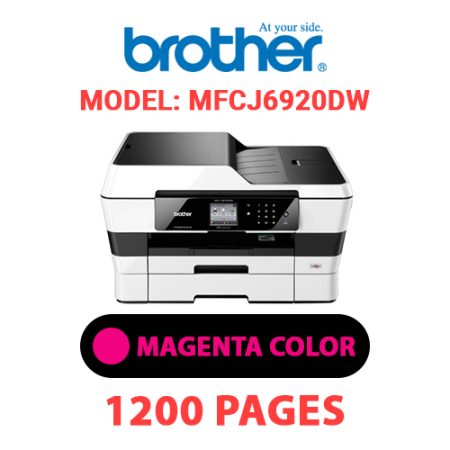 BROTHER MFCJ6920DW PRINTER - MAGENTA INK