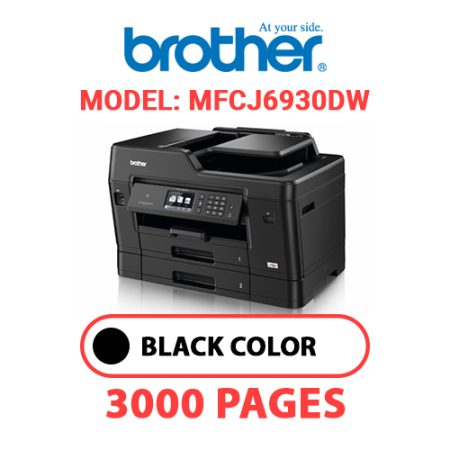 BROTHER MFCJ6930DW PRINTER - BLACK INK
