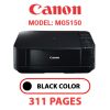CANON MG5150 PRINTER - BLACK INK