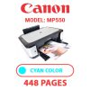 CANON MP550 PRINTER - CYAN INK