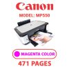 CANON MP550 PRINTER - MAGENTA INK
