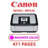 CANON MP630 PRINTER - MAGENTA INK