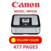CANON MP630 PRINTER - YELLOW INK