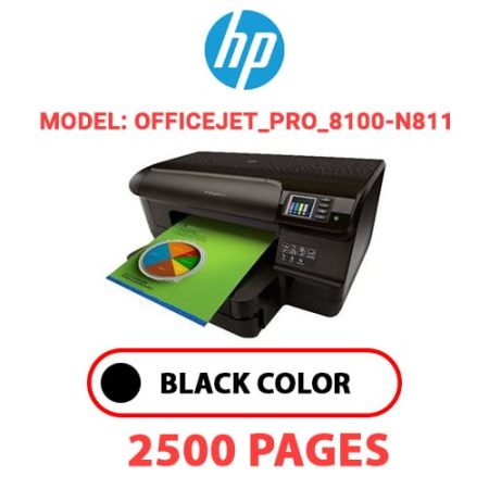 HP Officejet_Pro_8100-N811 - BLACK INK