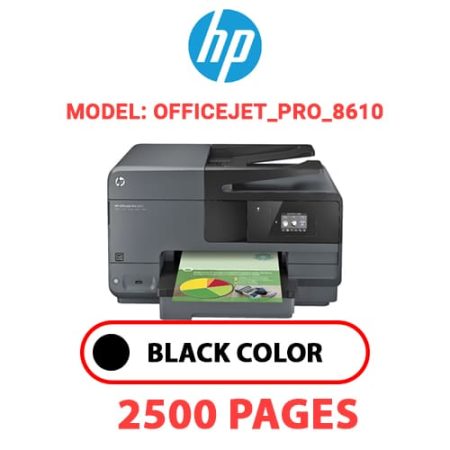 HP Officejet_Pro_8610 - BLACK INK