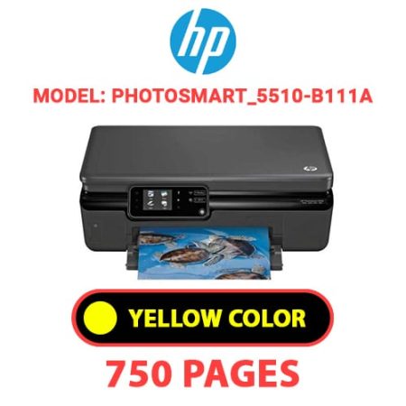 HP Photosmart_5510-B111a - YELLOW INK