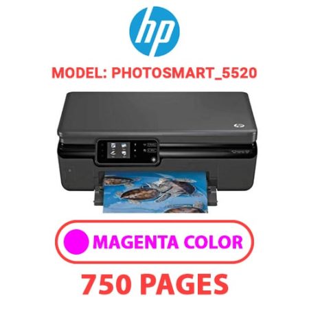 HP Photosmart_5520 - MAGENTA INK