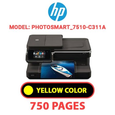 HP Photosmart_7510-C311a - YELLOW INK