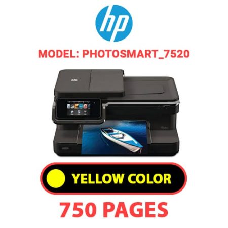 HP Photosmart_7520 - YELLOW INK