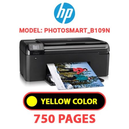HP Photosmart_B109n - YELLOW INK