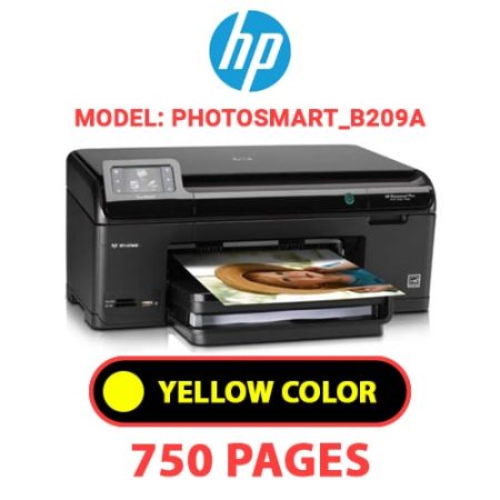 HP Photosmart_B209a - YELLOW INK