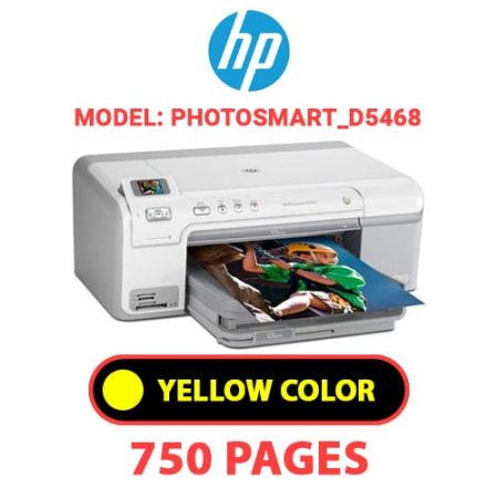 HP Photosmart_D5468 - YELLOW INK