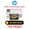HP Photosmart_D7560 - YELLOW INK
