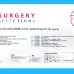 Surgical Sterile Implant Surgery Selection Kit – All in One