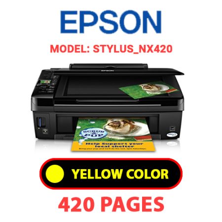 EPSON STYLUS_NX420 - YELLOW INK